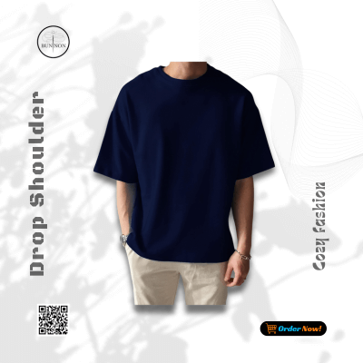 4p Combo Drop Shoulder - Navy Blue, Olive, Yellow & Black - Image 2